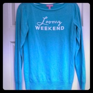Lilly Pulitzer Long weekend sweater NWOT